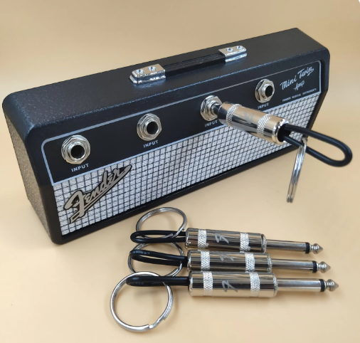 KeyAmp: Soporte de Llaves Guitarra Vintage