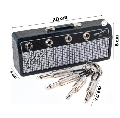 KeyAmp: Soporte de Llaves Guitarra Vintage